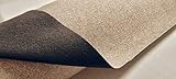 Polsterstoff braun beige meliert GP 12,80 EUR/m rückseitig schwarzes Vlies, Vorhangstoff, Verdunklungsgeweb