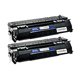 2 Logic-Seek Toner kompatibel mit HP Q5949A 49A Laserjet 1320/1160 Serie - Schwarz je 3.000 S