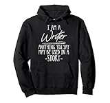 Lustiges Schreibgeschenk für Frauen | niedlicher Playwrights Schriftsteller Männer Pullover H