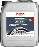 SONAX PROFILINE ReifenGlanz (5 Liter) bringt bei Verwitterung die satte Farbe zurück und sorgt für perfekten Glanz | Art-Nr. 02355000