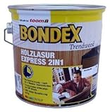 BONDEX Express 2in1 Holzlasur Rio Palisander 4 L