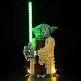 Sungvool LED-Beleuchtungsset für Lego Star Wars: Angriff der Klone Yoda 75255, Dekorationslichtset für Lego 75255 (ohne Lego-Modell)
