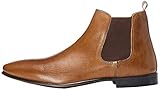 find. Herren Chelsea Boots Rauleder, Braun (Tan), 45 EU