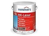 Remmers HK-Lasur palisander, 5 Liter, dekorative, lösemittelbasierte Premium Holzlasur aussen, 3facher Holzschutz mit Imprägnierung + Grundierung + Lasur, Holzschutz vor Feuchtigkeit, UV-S