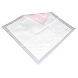 Bettauflagen, saubere und hygienische Matratze 15PCS Unterlagen Starke Wasseraufnahme Bettdecken für bei Unfällen(Rosa)