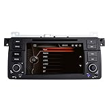 GTFHUH Auto-Multimedia-Player Autoradio Android N/A Für BMW E46 Rover 75 MG ZT 7'Auto-DVD-Player Radio Stereo-GPS-System Auto-Multimedia-Player mit Rückfahrkamera-Kartenk