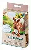 folia 23909 - Mini Häkelset Eichhörnchen, Komplettset zur Erstellung von einem selbst gehäkelten niedlichen Eichhörnchen, ca. 7 - 9 cm groß, für Kinder ab 8 Jahren und Erwachsene, als Geschenk