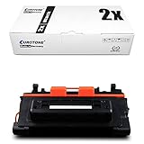 2X Eurotone kompatibler Toner für HP Laserjet Enterprise Flow MFP M 527 c ersetzt CF287X 87X Black