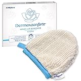 Dermaxaan forte Make up Remover 'Glove' • Abschmink-Handschuh aus Mikrofaser • Waschbare Abschminktücher • Dermatologisch g