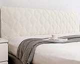 Headboard Cover Elastic Bettkopfteil Hussen Kopfteilbezug Bett 180/200/140/160cm Boxspringbett/Bett Bett Kopf Abdeckung Staubdicht Kopfteile Abdeckung Gesteppt Verdicken Samt Kopfteil-SchutzhüL