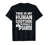 Lustiges Gamer Controller Geschenk Zocker Games Halloween T-S