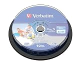 Verbatim BD-R LTH Blu-ray Rohlinge (6X Speed, 25GB, 10er Spindel)