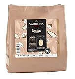 Weiße Schokolade IVOIRE 35 % 1 kg Valrhona, Backschokolade, Gourmetschok