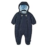 Sterntaler Unisex Baby Punkte Overall, Marine, 74