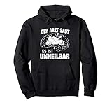 Motorrad Fun Geschenkidee für Biker Motorradfahrer Pullover H