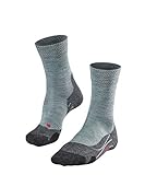 FALKE Herren Wandersocken TK2 Melange - Wadenlange Wanderstrümpfe mit Merinowolle, Trekking Socken für leichte Wanderschuhe, Wandersocke mit mittelstarkerPolsterung, 1 Paar, Größe: 39-41; b