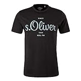 s.Oliver Herren 130.10.106.12.130.2063452 T-Shirt, Schwarz, XL