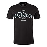 s.Oliver Herren 130.10.106.12.130.2063452 T-Shirt, Schwarz, XL