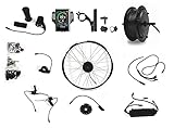 BAFANG E-Bike Umbausatz bafang 36V 250Watt Front Vorderrad (StVZO) E bike Kit 25kmh Elktrofahrrad 20, 26, 28. 27,5, 29 ZollPedelec Umrüstsatz (29Zoll Hydraulik Sensoren) (26Zoll Bremshebel Sensoren)