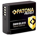 PATONA Protect V1 - Ersatz für Akku Panasonic DMW-BLG10 E (1000mAh) mit NTC-Sensor und V1 G
