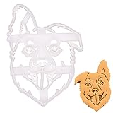 Australian Shepherd Gesicht Ausstechform, 1 T