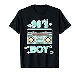 Herren 90er Jahre Party 90s Boy Neunziger Outfit T-S