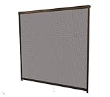 Rhino Screen 38335 Rollofenster 160x160 braun Insektenschutz Rollo Fenster, 160 x 160