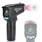 TERMALY Infrarot-Thermometer, Berührungslose IR-Temperaturpistole (-58℉-1022℉) Digitales Thermometer für die Automobilindustrie in der Küche zum Grillen von Sp