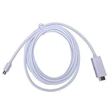 Mogzank DisplayPort zu Kabel DP zu HDMI Kompatibel Full HD 1080P 24K Vergoldete AnschlüSse Video + Audio - WEII 3 M