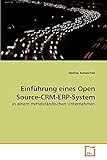 Einführung eines Open Source-CRM-ERP-System: in einem mittelständischen U