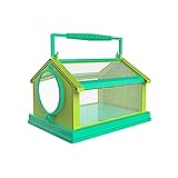 FUFRE Insektenboxen, Insektenbeobachtung, Insektenbeobachtungsbox ,Insektenhaus DIY Tragbare Atmungsaktive Insekten Sammeln Lebensraum Pädagogisch Für Kinder Spielzeug (grün)