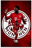 Luck7 Poster Und Gedruckte Bayern München 8für Raumdekoration Leinwand Malerei Wandkunst Bilder 19.7'x27.6'(50x70cm)  Kein R