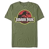 Jurassic Park Herren T-Shirt, Military Green, XX-Larg