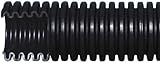 Fränkisches Rohr Wellrohr leicht M25 26210025 FBY-EL-F M25 schwarz 50m Ring