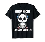 Bin am Zocken Gaming Panda T-S