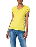 G-STAR RAW Damen EYBEN Slim T-Shirt, Bright Yellow cab, S