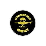 Copytec Patch Kampfschwimmer Kompanie BW Marine Wappen Abzeichen Spezialkräfte #18316