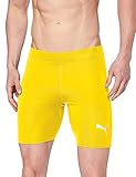 PUMA Herren, LIGA Baselayer Short Tight Hose, Cyber Yellow, M