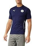 PUMA Mann Manchester City Saison 2021/22, Spielausrüstung, Trikot, Peacoat-Quarry, XXL