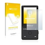 upscreen Entspiegelungs-Schutzfolie kompatibel mit TrekStor i.Beat Move BT – Anti-Reflex Displayschutz-Folie M