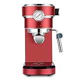 XWXW Kaffeevollautomat Vollautomat Kaffeevollautomat Kaffeevollautomat groß und hocheffizient, sicher und trocken, klein Home Office Mahlwerk 1,1L