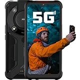 Outdoor Handy ohne Vertrag, AGM Glory 5G Smartphone 6200mAh kältebeständiger Akku, IP68/IP69K Android 11 8G+256G 18 W Schnellladung Dual SIM, Qualcomm Snapdragon 480, 48MP+20MP, 6,53 Zoll FHD+ Display