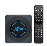 PuPuGou Android 10.0 TV Box, 4GB RAM 65GB ROM mit S905X4 Quad-Core 64Bit, Unterstützt 2.4G / 5Ghz Dual WiFi / BT5.0 / 8K / 4K Ultra HD / 3D / H.265 Smart Android TV Box, mit Backlic Keyboard,4gb+64gb