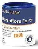 Sanatura Darmflora Forte + Curcumin – 125 g – sieben Bakterienstämme – 80 Mrd KBE pro Tagesdosis – mit Curcumin und Vitamin-Komplex – vegan und lak