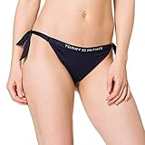Tommy Hilfiger Damen Cheeky Side TIE Bikini-Unterteile, Desert Sky, L