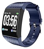 KAIFENGJUBIAN Gesichtsschirm Smart Uhr Sportuhr Sleep Monitoring Uhr Uhr Uhr mit Herzfrequenzmonitor Schritt Zähler Watch Tracker Watch Touchscreen Uhren Fitness Watch Elektronische Uhr smart W