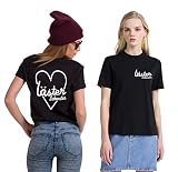 Daisy for U 2020 Neu Best Friends Sister Tshirt BFF 1 Stücke Schwarz1 L