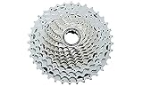 Shimano Unisex – Erwachsene Kassette SLX 10 Fach, Silber, one S