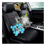 PEIRUK Auto Sitzauflagen, Universal Vordersitze Schonbezug Auto Sitzkissen, Auto Massagesitzauflage komfortable PKW Sitzauflag