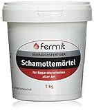 Fermit Schamottemörtel 1kg feuerfest Kleber Mörtel Schamottmö